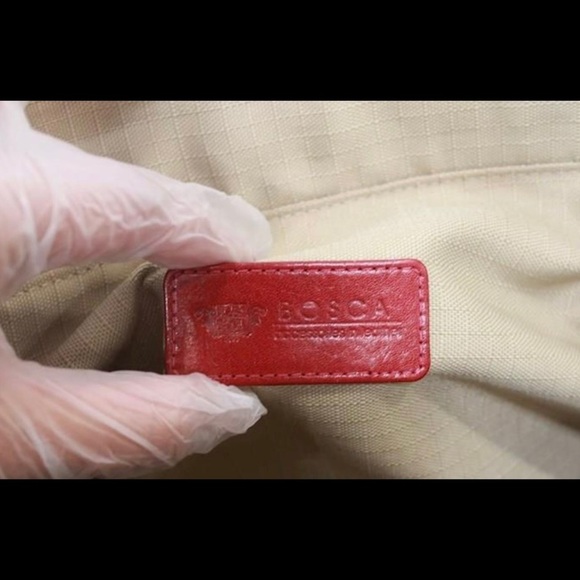 Vintage Tote by Bosca with Matching Wallet... - Picture 2 of 7